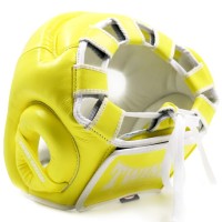 TWINS SPECIAL Kask Bokserski Sparingowy HGL-3P Żółty Cytrynowy