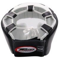 TWINS SPECIAL Kask Bokserski Sparingowy HGL-11 Czarno-Biały