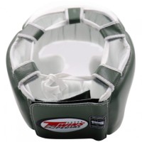 TWINS SPECIAL Kask Bokserski Sparingowy HGL-11 Oliwkowo-Biały