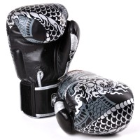 TWINS SPECIAL Rękawice Bokserskie FBGVL3-52 Srebrno-Czarne