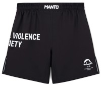 MANTO Lekkie Spodenki MMA Society Czarne