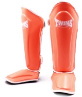 TWINS SPECIAL Ochraniacze Piszczeli i Stopy SGL-10P Pomarańczowe Mandarynkowe