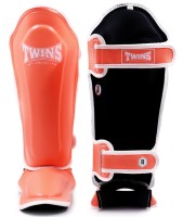 TWINS SPECIAL Ochraniacze Piszczeli i Stopy SGL-10P Pomarańczowe Mandarynkowe