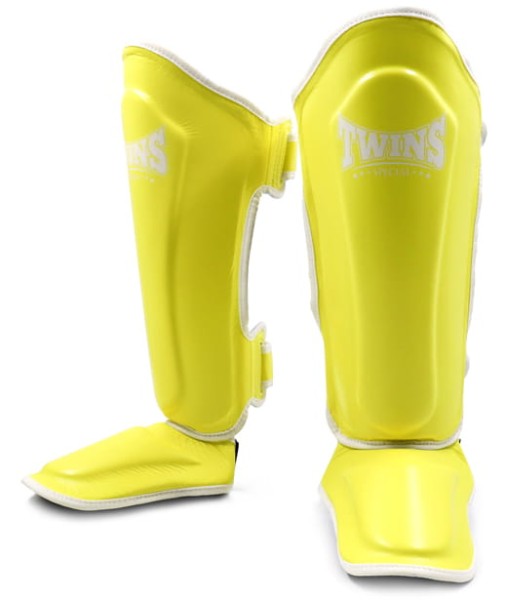 TWINS SPECIAL Ochraniacze Piszczeli i Stopy SGL-10P Żółte Cytrynowe