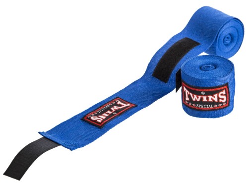 Owijki TWINS SPECIAL Bandaże Bokserskie CH-1 Niebieskie 5m (bawełniane)