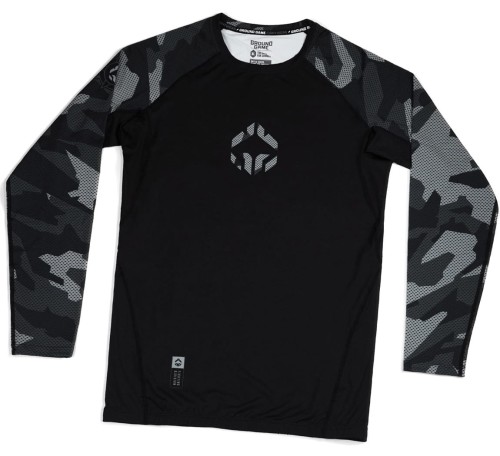 GROUND GAME Rashguard MMA Military Długi Rękaw