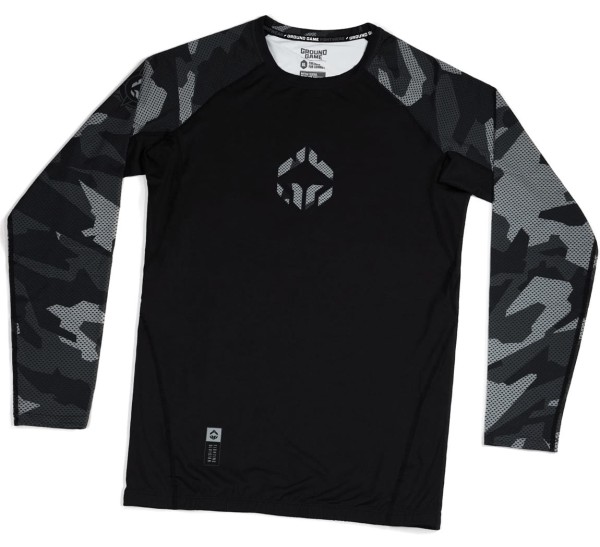 GROUND GAME Rashguard MMA Military Długi Rękaw