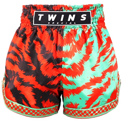 TWINS SPECIAL Spodenki Muay Thai JUNGLE Kolorowe
