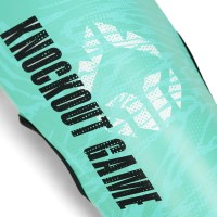 GROUND GAME Ochraniacze Piszczeli i Stopy Lekkie PRIME GREEN Dziecięce