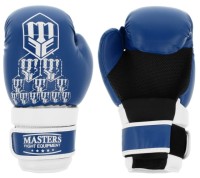 MASTERS Rękawice Otwarte ROSM-FIGHT Niebieskie WAKO
