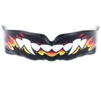 BUSHIDO Ochraniacz na Zęby Pojedynczy z Wzorem Kłów FLAME