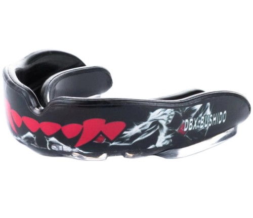  BUSHIDO Ochraniacz na Zęby Pojedynczy z Wzorem Kłów SHADOW