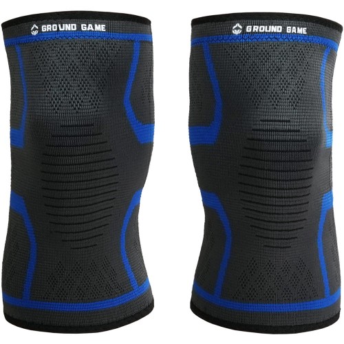 GROUND GAME Ściągacze na Kolano Elastyczne 