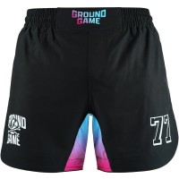 GROUND GAME Lekkie Spodenki MMA Thunders