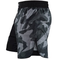 GROUND GAME Lekkie Spodenki MMA Military