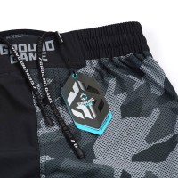 GROUND GAME Lekkie Spodenki MMA Military