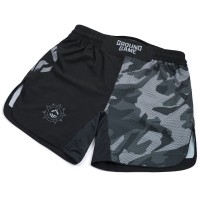 GROUND GAME Lekkie Spodenki MMA Military