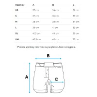 GROUND GAME Lekkie Spodenki MMA Military