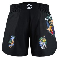 GROUND GAME Lekkie Spodenki MMA Injury Collector