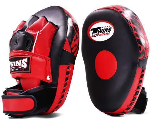  TWINS SPECIAL Łapy Trenera Profilowane PMS-28 Czarno-Czerwone