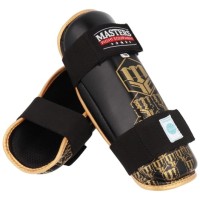 MASTERS Ochraniacze Piszczeli NA-FIGHT Czarne WAKO