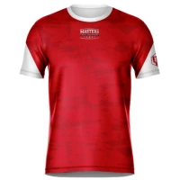 MASTERS Koszulka do Light Contactu Czerwona WAKO