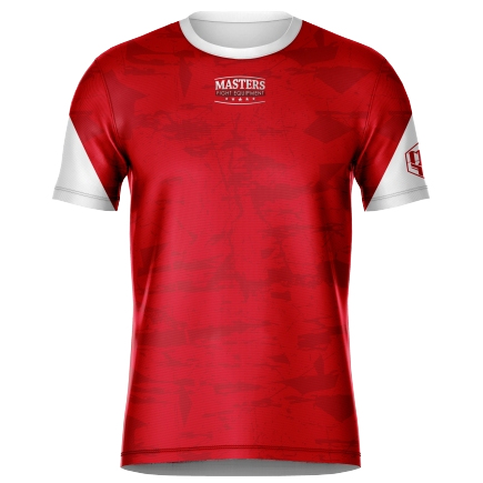  MASTERS Koszulka do Light Contactu Czerwona WAKO