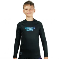 GROUND GAME Rashguard MMA Dziecięcy Cyber Samurai Długi Rękaw