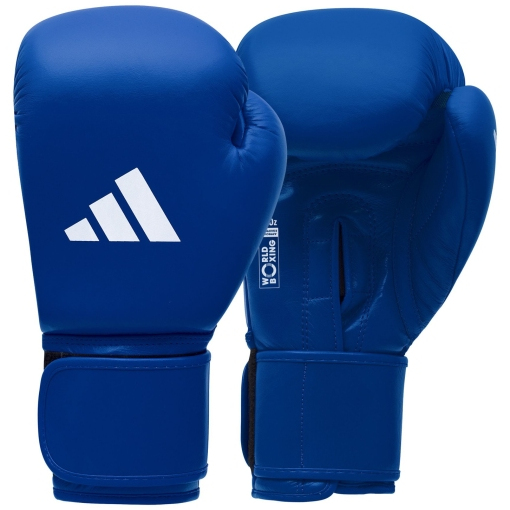 ADIDAS Rękawice Bokserskie WORLD BOXING Niebieskie