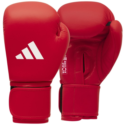 ADIDAS Rękawice Bokserskie WORLD BOXING Czerwone