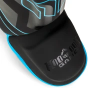 GROUND GAME Ochraniacze Piszczeli i Stopy Grube LOGO 3.0 BLUE