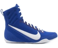 NIKE Buty Bokserskie MACHOMAI 3 Niebiesko-Białe