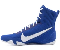 NIKE Buty Bokserskie MACHOMAI 3 Niebiesko-Białe