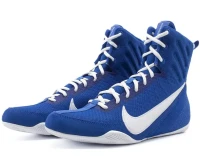 NIKE Buty Bokserskie MACHOMAI 3 Niebiesko-Białe