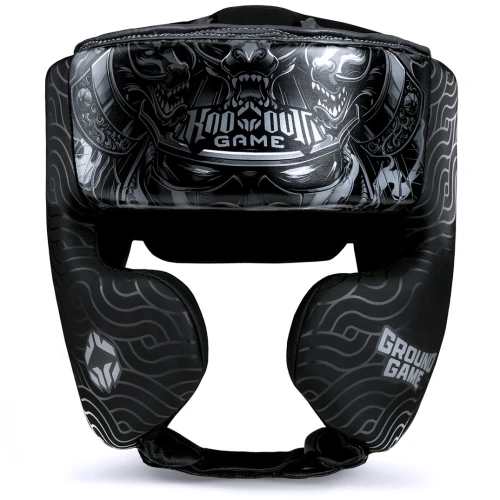 GROUND GAME Kask Bokserski Sparingowy SAMURAI SHADOW