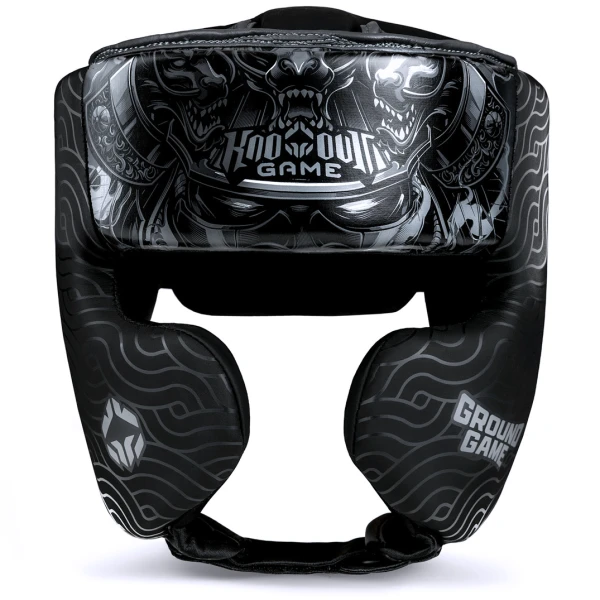 GROUND GAME Kask Bokserski Sparingowy SAMURAI SHADOW