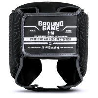 GROUND GAME Kask Bokserski Sparingowy SAMURAI SHADOW