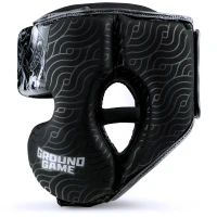 GROUND GAME Kask Bokserski Sparingowy SAMURAI SHADOW