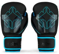 GROUND GAME Rękawice Bokserskie LOGO 3.0 BLUE