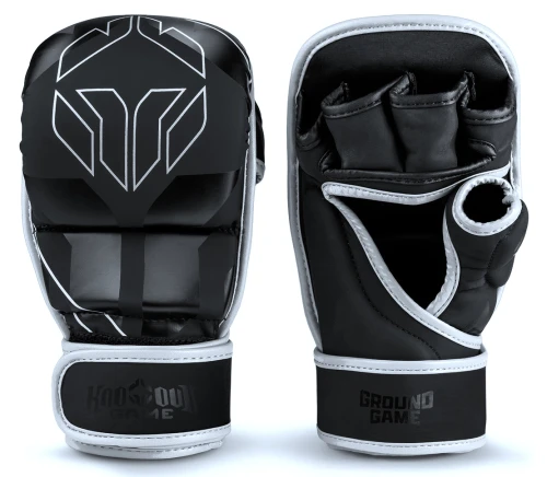 GROUND GAME Rękawice MMA / Krav Maga Sparingowe LOGO 3.0