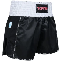 TOP TEN Spodenki do K-1 KICKSOFF Czarne WAKO