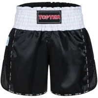 TOP TEN Spodenki do K-1 KICKSOFF Czarne WAKO