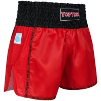 TOP TEN Spodenki do Kickboxingu KICKSOFF Czerwone WAKO