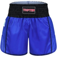 TOP TEN Spodenki do Kickboxingu KICKSOFF Niebieskie WAKO