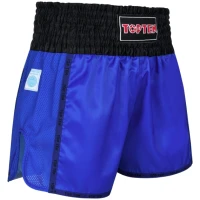 TOP TEN Spodenki do Kickboxingu KICKSOFF Niebieskie WAKO