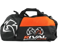 RIVAL Torba Treningowa do Sportów Walki z Funkcją Plecaka RGB50 Czarno-Pomarańczowa