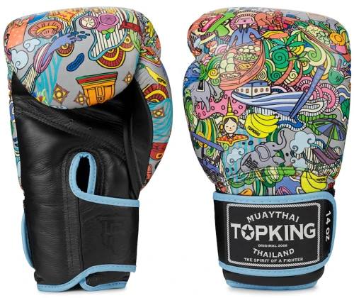  TOP KING Rękawice Bokserskie THAI CULTURE 2T2