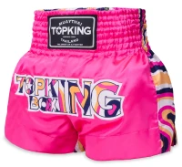 TOP KING Spodenki Muay Thai TKTBS-252 Różowe