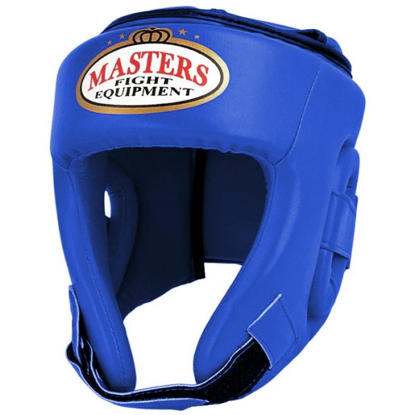 MASTERS Kask Bokserski Turniejowy KTOP-PU Niebieski