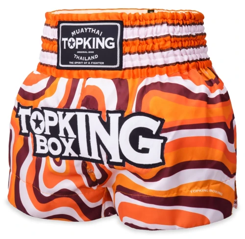 TOP KING Spodenki Muay Thai TKTBS-251 Pomarańczowe